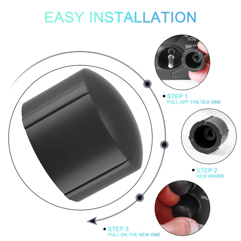 BASIKER Fit for Radio Volume Control Stereo Knobs Select GM Vehicles Replacement GM 16199583 - Image 4